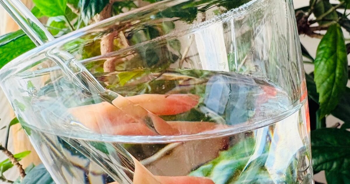 ろ過したお水