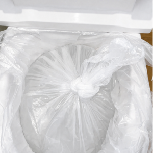 実際に便器に水嚢を設置